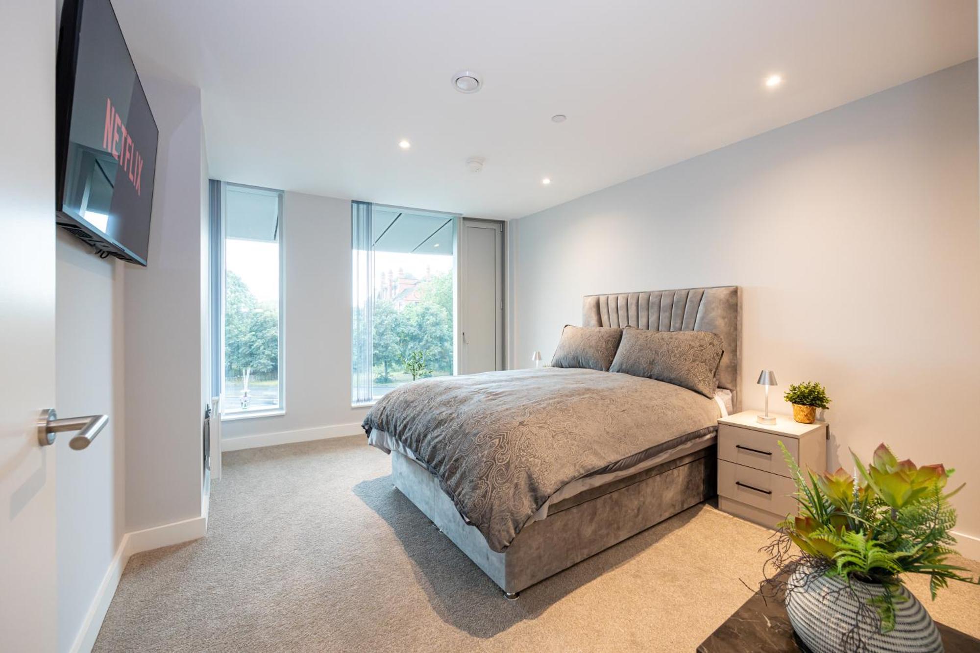 City Centre Luxury Apartment In Deansgate Манчестър Екстериор снимка