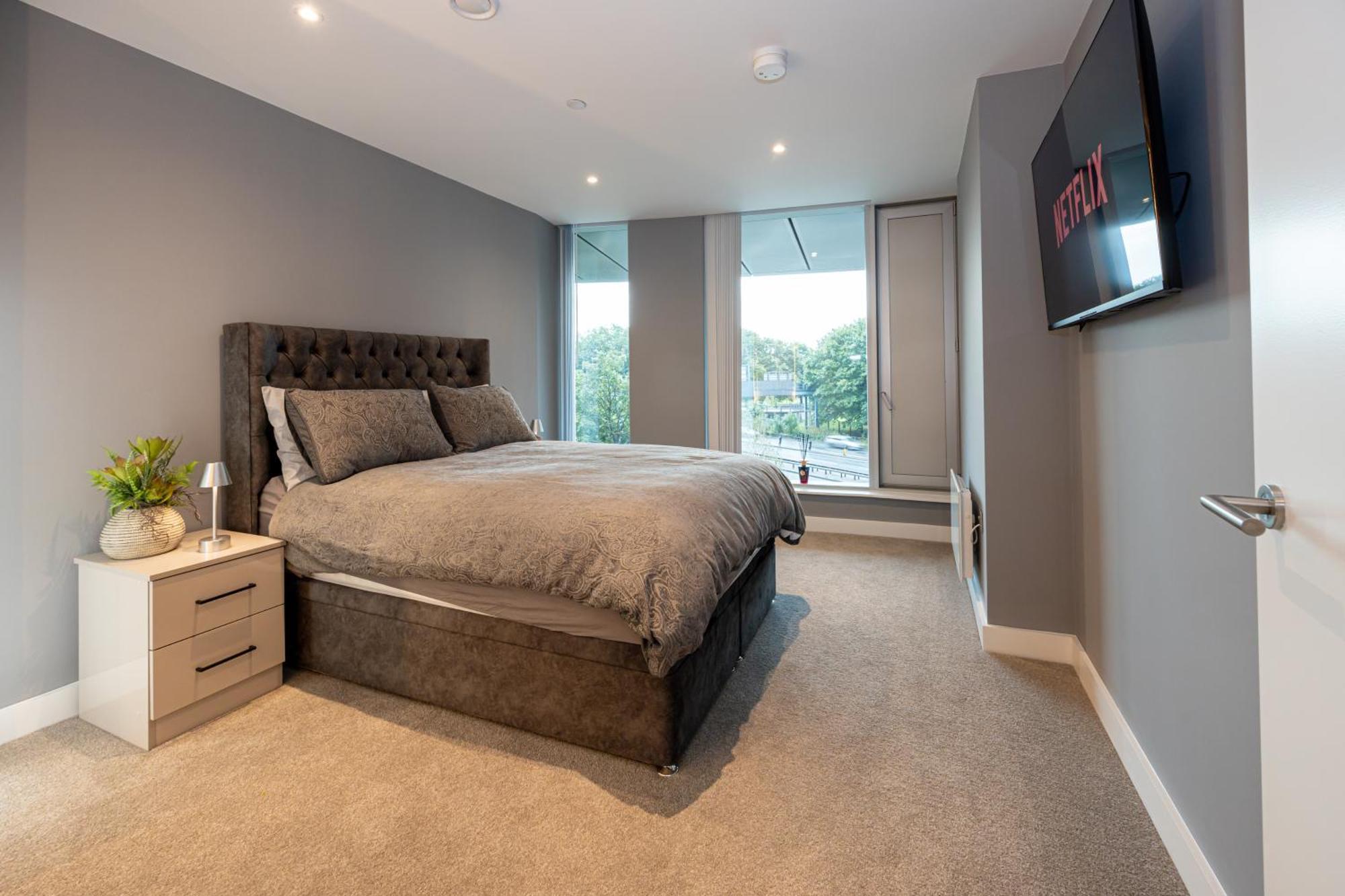 City Centre Luxury Apartment In Deansgate Манчестър Екстериор снимка