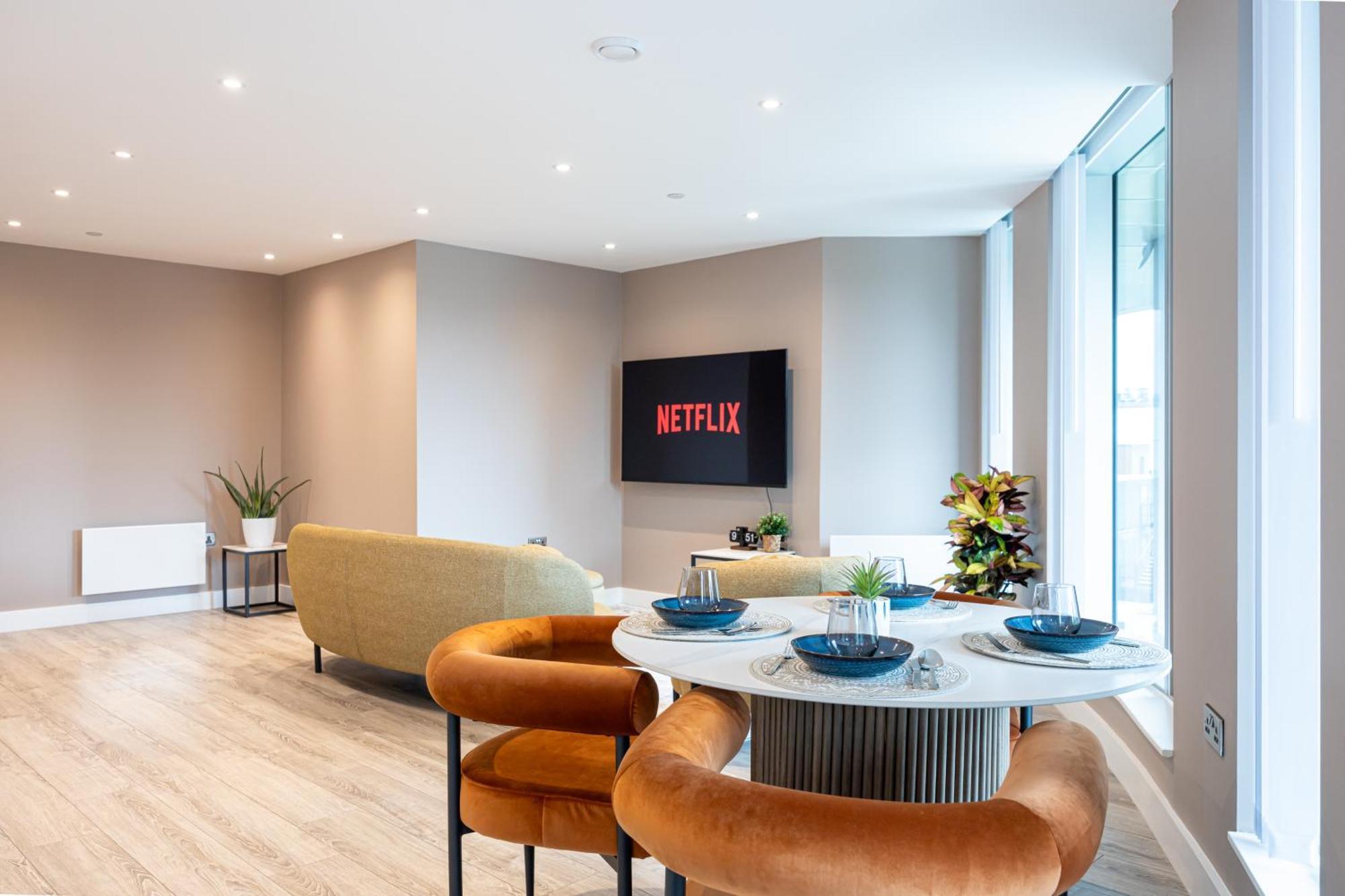 City Centre Luxury Apartment In Deansgate Манчестър Екстериор снимка